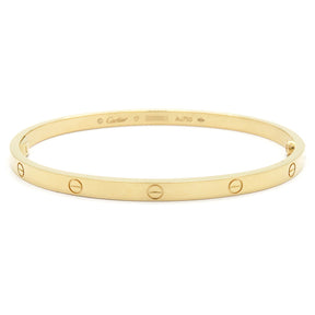 カルティエ Cartier LOVE ラブブレス SM B6047517 イエローゴールド K18YG #17 ブレスレット 750 18K 18金 YG