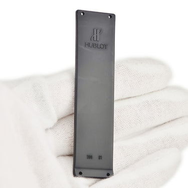 ウブロ HUBLOT 純正 MDM クラシック用 190 81 ラバーバンド ブラック ラバー 腕時計パーツ 替え ベルト ストラップ 予備 交換 スペア 20mm ブラック 黒