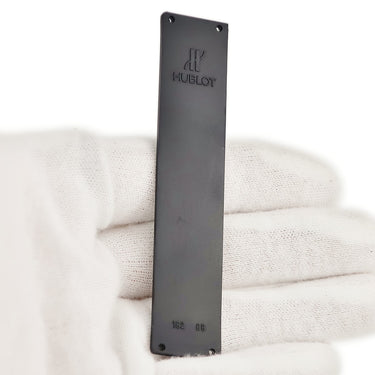 ウブロ HUBLOT 純正 MDM クラシック用 182 88 ラバーバンド ブラック ラバー 腕時計パーツ 替え ベルト ストラップ 予備 交換 スペア 18mm ブラック 黒