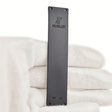 ウブロ HUBLOT 純正 MDM クラシック用 182 84 ラバーバンド ブラック ラバー 腕時計パーツ 替え ベルト ストラップ 予備 交換 スペア 18mm ブラック 黒