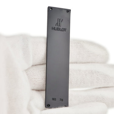 ウブロ HUBLOT 純正 MDM クラシック用 182 76 ラバーバンド ブラック ラバー 腕時計パーツ 替え ベルト ストラップ 予備 交換 スペア 18mm ブラック 黒