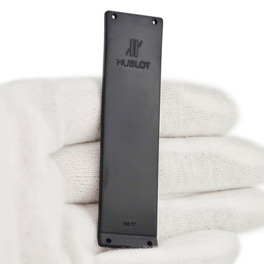 ウブロ HUBLOT 純正 MDM クラシック用 190 77 ラバーバンド ブラック ラバー 腕時計パーツ 替え ベルト ストラップ 予備 交換 スペア 20mm ブラック 黒