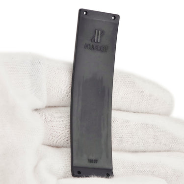 ウブロ HUBLOT 純正 MDM クラシック用 190 77 ラバーバンド ブラック ラバー 腕時計パーツ 替え ベルト ストラップ 予備 交換 スペア 20mm ブラック 黒