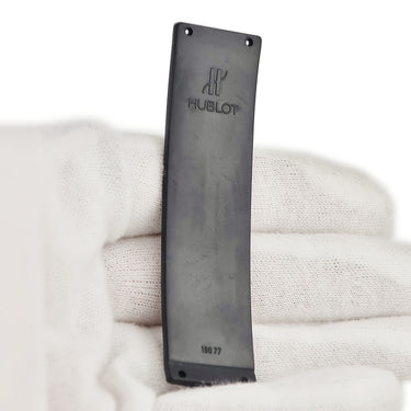 ウブロ HUBLOT 純正 MDM クラシック用 190 77 ラバーバンド ブラック ラバー 腕時計パーツ 替え ベルト ストラップ 予備 交換 スペア 20mm ブラック 黒