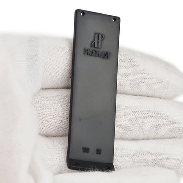 ウブロ HUBLOT 純正 MDM クラシック用 190 65 ラバーバンド ブラック ラバー 腕時計パーツ 替え ベルト ストラップ 予備 交換 スペア 20mm ブラック 黒