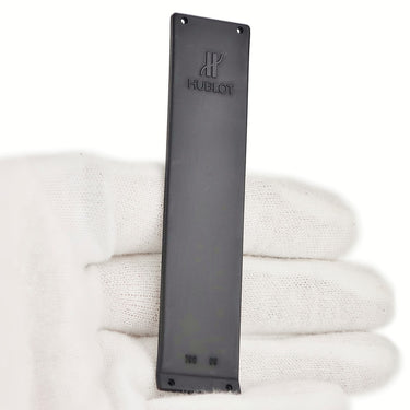 ウブロ HUBLOT 純正 MDM クラシック用 190 89 ラバーバンド ブラック ラバー 腕時計パーツ 替え ベルト ストラップ 予備 交換 スペア 20mm ブラック 黒