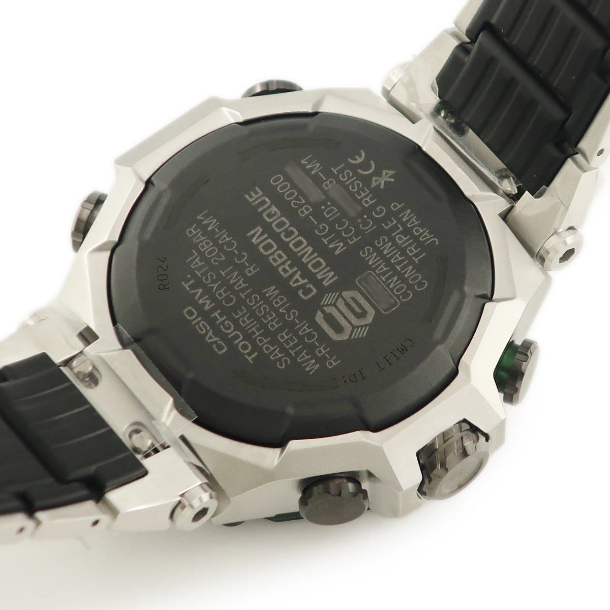 カシオ CASIO G-SHOCK MT-G MTG-B2000XD-1AJF クオーツ メンズ 未使用 黒 緑 タフソーラー 電波時計 Bluetooth GMT