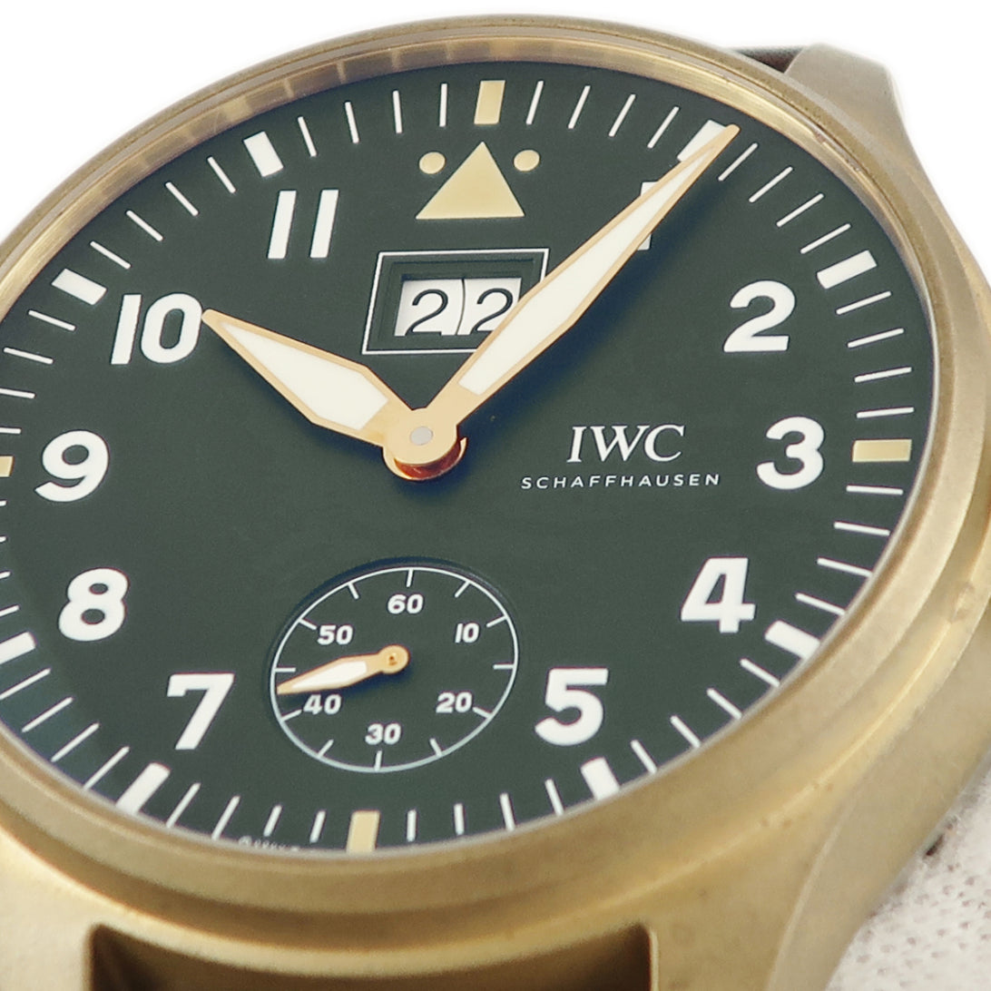 IWC IWC ビッグ パイロット ビッグデイト スピットファイア  ミッション アコンプリッシュド IW510506 手巻き メンズ 限定