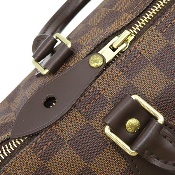 ルイヴィトン LOUIS VUITTON スピーディ30 N41364 ダミエエベヌ ダミエキャンバス ハンドバッグ ゴールド金具 茶 ボストン