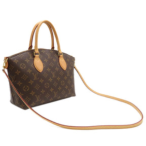 ルイヴィトン LOUIS VUITTON ボエシ NM PM M45986 モノグラム モノグラムキャンバス 2WAYバッグ ゴールド金具 茶  ハンドバッグ ショルダー