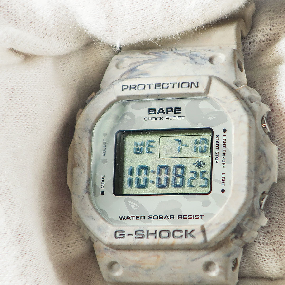 カシオ CASIO G-SHOCK DW-5600VT クオーツ メンズ 男性 クウォーツ APEコラボモデル ステンレス デジタル 防水