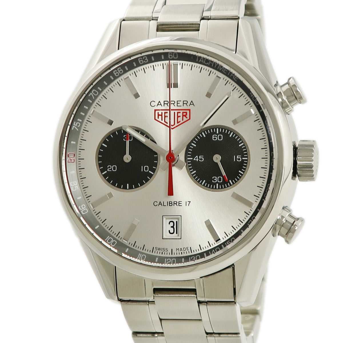 タグホイヤー TAG Heuer カレラ クロノグラフ ジャックホイヤー生誕80周年記念限定 キャリバー17 CV2119.BA0722 自動巻き メンズ