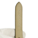 カルティエ Cartier バロンブルーLM用 クロコバンド チャコール クロコダイル 腕時計パーツ 純正 クロコ 尾錠用 替え ベルト ストラップ 19ｍｍ 灰色