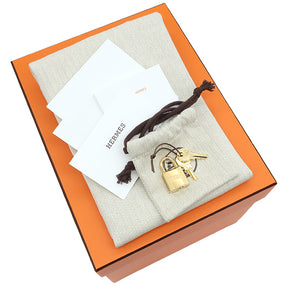 エルメス HERMES ピコタンロック PM ゴールド トリヨンクレマンス ハンドバッグ ゴールド金具 新品 未使用 茶