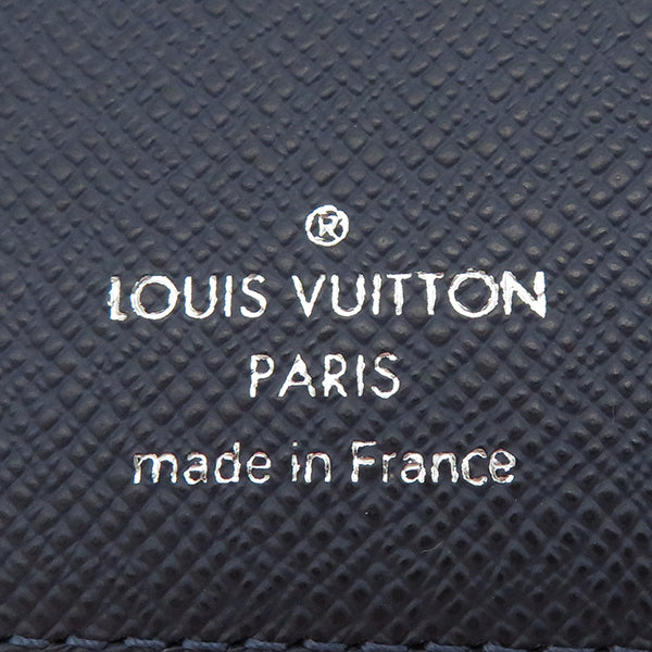 ルイヴィトン LOUIS VUITTON ポルトフォイユ ミュルティプル M30952 ネイビー タイガ 二つ折り財布 紺 札入れ