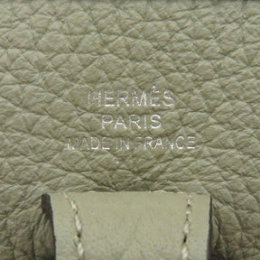 エルメス HERMES エヴリンTPM セージ トリヨンクレマンス ショルダーバッグ シルバー金具