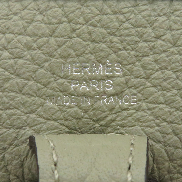 エルメス HERMES エヴリンTPM セージ トリヨンクレマンス ショルダーバッグ シルバー金具