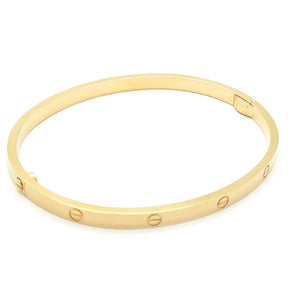 カルティエ Cartier LOVE ラブブレス SM B6047517 イエローゴールド K18YG #17 ブレスレット 750 18K 18金 バングル