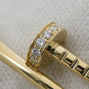 カルティエ Cartier ジュストアンクル SM ダイヤ B6066115 イエローゴールド K18YG ダイヤモンド #15 ブレスレット Au750 JUSTE UN CLOU