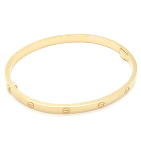 カルティエ Cartier LOVE ラブブレス SM B6047516 イエローゴールド K18YG #16 ブレスレット 750 18K 18金 バングル