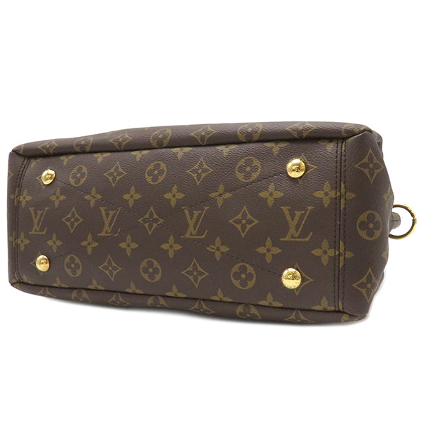 ルイヴィトン LOUIS VUITTON パラス M41175 モノグラム×スリーズ モノグラムキャンバス 2WAYバッグ ゴールド金具 茶 赤 ハンドバッグ