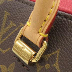 ルイヴィトン LOUIS VUITTON パラス M41175 モノグラム×スリーズ モノグラムキャンバス 2WAYバッグ ゴールド金具 茶 赤 ハンドバッグ