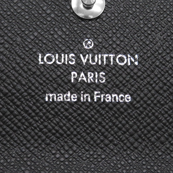 ルイヴィトン LOUIS VUITTON ミュルティクレ 6 M63812 ブラック エピレザー キーケース シルバー金具 黒 鍵入れ 6本 6連