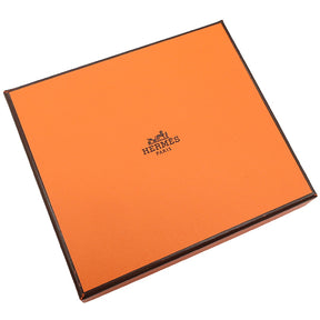 エルメス HERMES パドック ヴェールフィズ×マッシュルーム シェーブル コインケース シルバー金具 薄緑 白