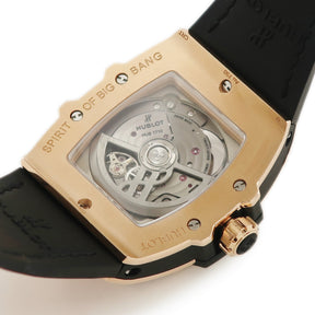 ウブロ HUBLOT スピリットオブビッグバン レインボー 665.OX.9910.LR.0999 自動巻き メンズ K18KG無垢 純正貴石 虹色 トノウ