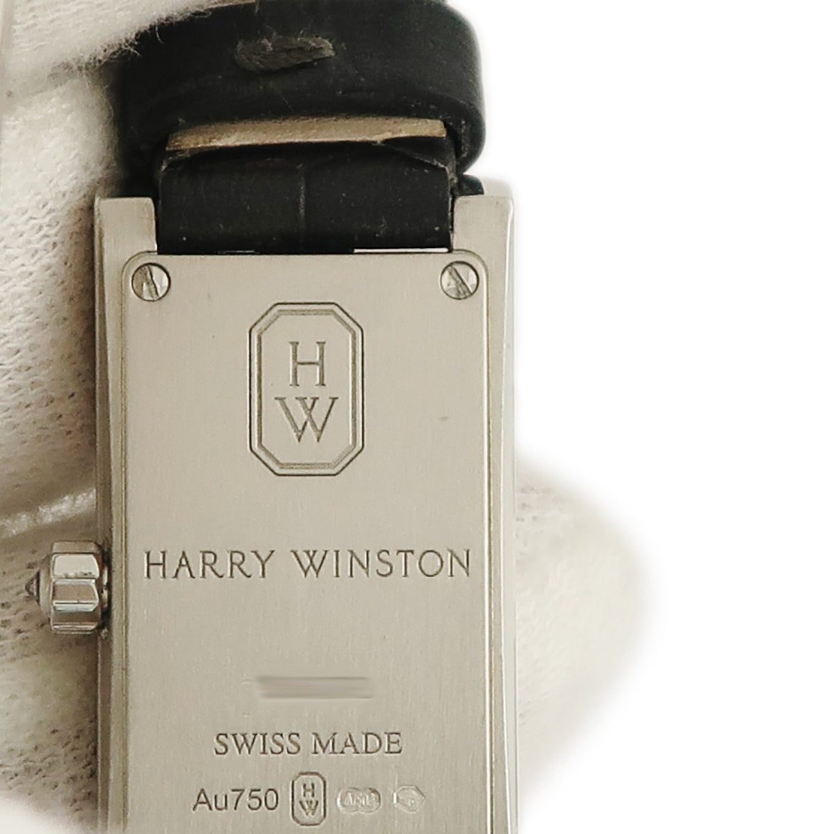 ハリーウィンストン Harry Winston アヴェニューC ミニ ムーンフェイズ AVCQMP16WW001 クオーツ レディース K18WG無垢 純正ダイヤ