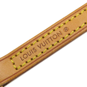 ルイヴィトン LOUIS VUITTON ヌメ革 120cm  ブラウン レザー ショルダーストラップ