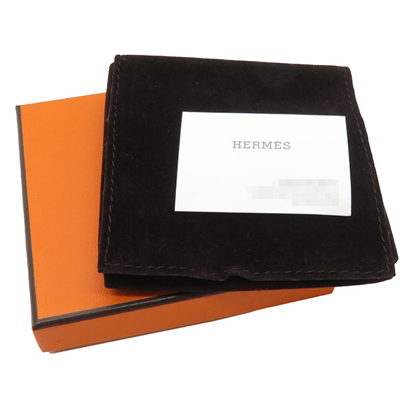 エルメス HERMES アス ドゥ クール PM トランプ エースオブハート ゴールド×ブラック ヴォースイフト GP ネックレス ゴールド金具 YGP 黒 四角