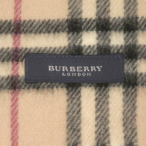 バーバリー BURBERRY ノバチェック べージュ ウール マフラー ベージュ 黒 赤 膝掛け