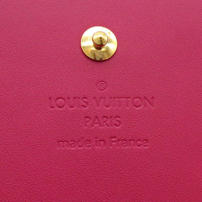 ルイヴィトン LOUIS VUITTON ヴェルニ ポルトフォイユ サラ チェーン M90087 ヴェルニ モノグラムヴェルニ チェーンウォレット ゴールド金具 エナメル 長財布