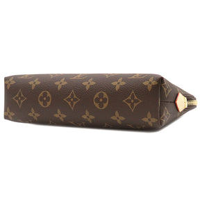 ルイヴィトン LOUIS VUITTON ポシェット コスメティック MM M46579 モノグラム モノグラムキャンバス ポーチ ゴールド金具 茶 メイクポーチ 化粧ポーチ