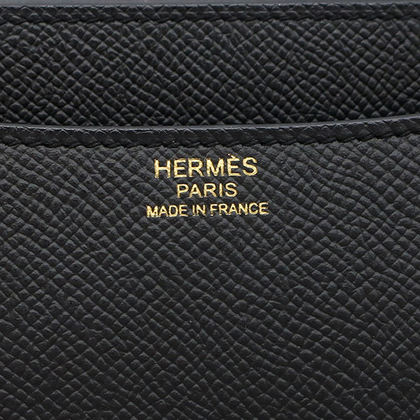 エルメス HERMES コンスタンス 24 ブラック ヴォーエプソン ショルダーバッグ ゴールド金具 黒