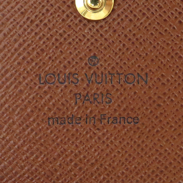 ルイヴィトン LOUIS VUITTON ミュルティクレ 6 M62630 モノグラム モノグラムキャンバス キーケース ゴールド金具 茶 鍵入れ 6連 6本