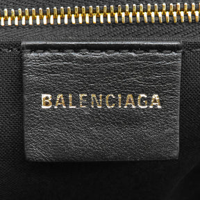 バレンシアガ BALENCIAGA シグネチャー BB モノグラム ショッパー 702703 ブラウン PVC トートバッグ ゴールド金具 茶 ハンドバッグ