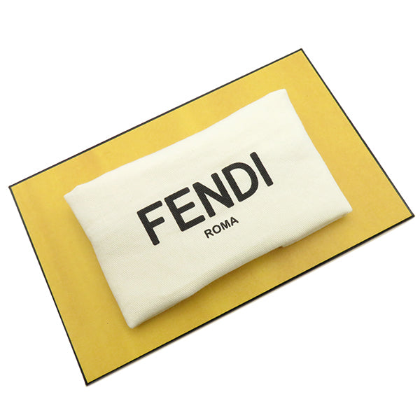 フェンディ FENDI ピーカブー コンチネンタル財布 8M0427 ベージュ カーフ 長財布 シルバー金具 長財布