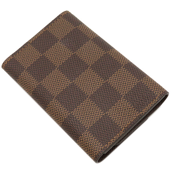 ルイヴィトン LOUIS VUITTON ミュルティクレ 6 N62630 ダミエエベヌ ダミエキャンバス キーケース ゴールド金具 茶