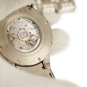 ハリーウィンストン Harry Winston オーシャン デュアルタイム OCEATZ44WW012 自動巻き メンズ K18WG無垢 純正ダイヤ GMT 限定20本