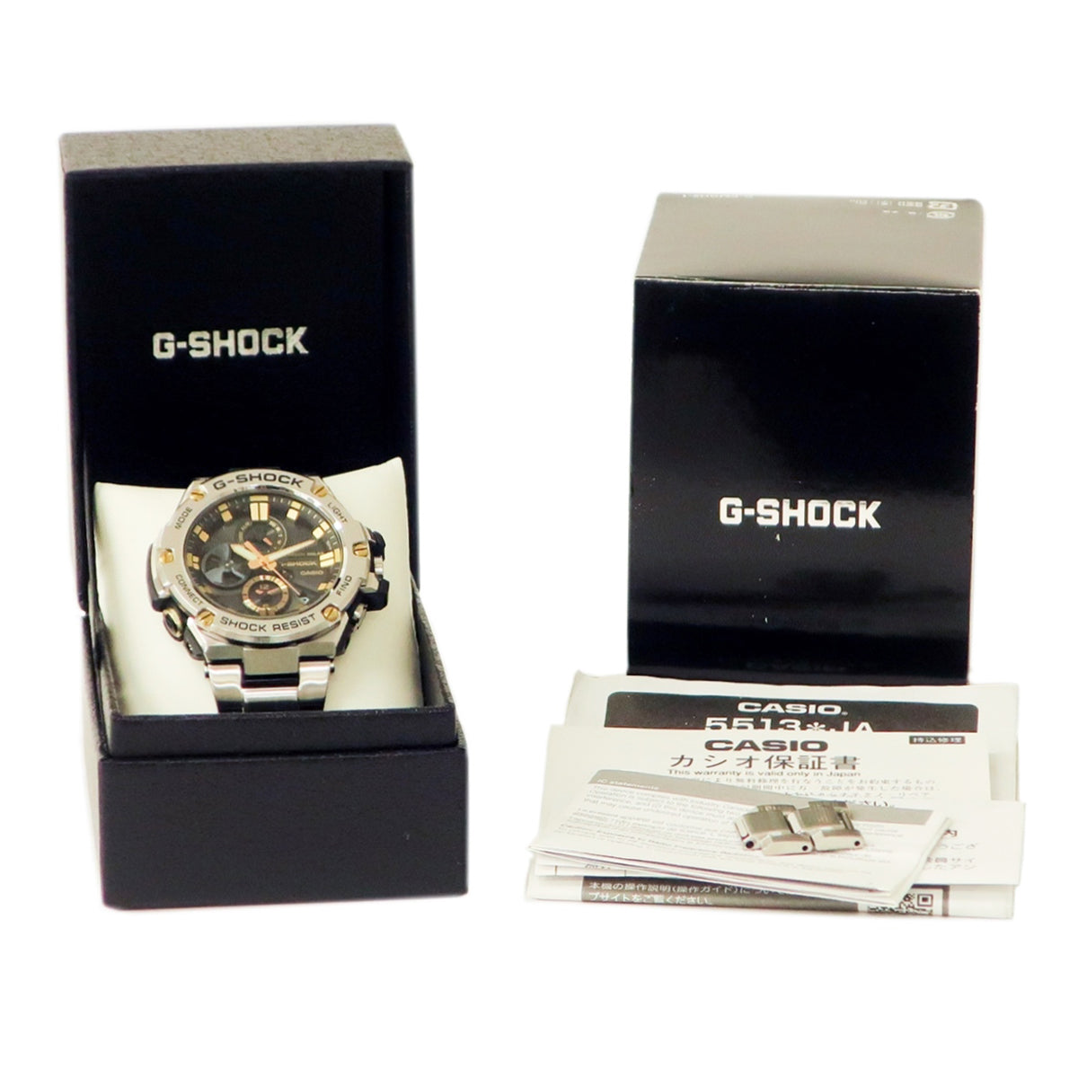 カシオ CASIO G-SHOCK GST-B100シリーズ GST-B100D-1A9JF ソーラー メンズ タフソーラー GMT 耐衝撃 防水