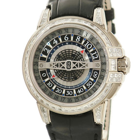 ハリーウィンストン Harry Winston オーシャン レトログラード OCEAHR42WW001 自動巻き メンズ K18WG無垢 純正ダイヤ 限定20