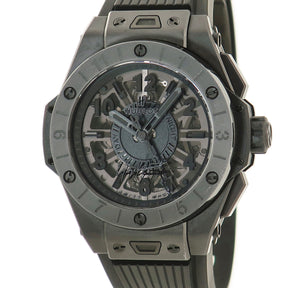 ウブロ HUBLOT ビッグバンGMT オールブラック ヨウジヤマモト 471.CI.1114.RX.Y0Y20 自動巻き メンズ 山本耀司コラボ 限定