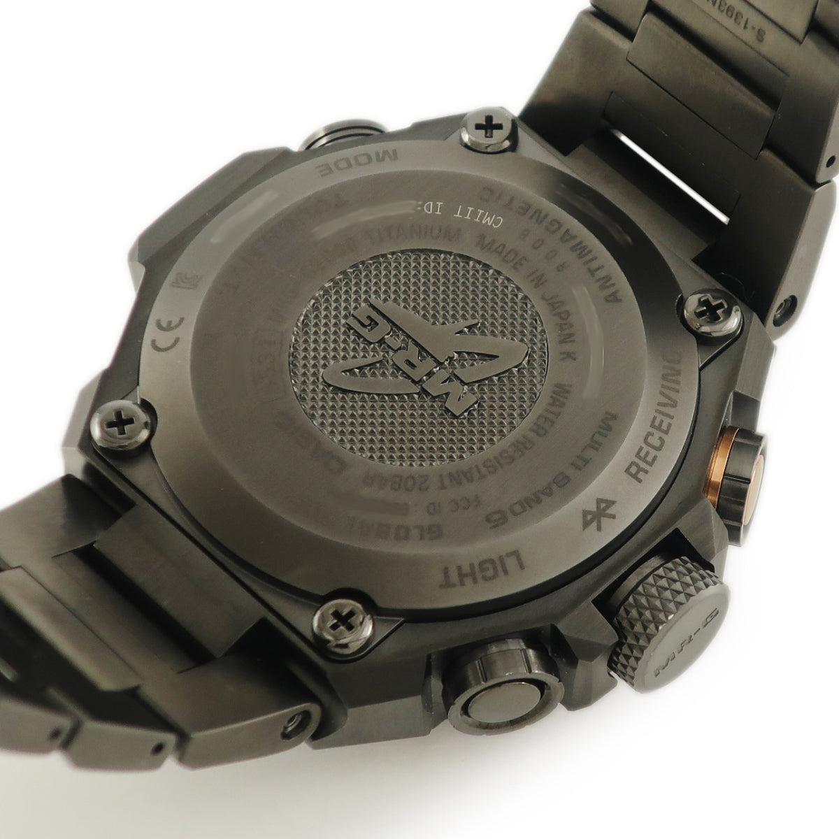 カシオ CASIO G-SHOCK MR-G GPSハイブリッド電波ソーラー MRG-G2000CB-1AJR クオーツ メンズ フルメタル 黒備え GMT