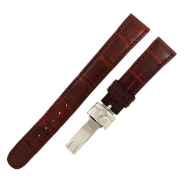 ロレックス ROLEX チェリーニ用 クロコバンド レッド クロコダイル K18WG 腕時計パーツ 純正 純正K18WG製バックル付き ベルト 15ｍｍ 赤