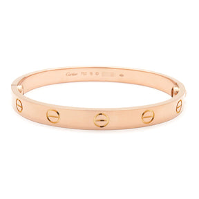 カルティエ Cartier LOVE ラブブレス B6067416 ピンクゴールド K18PG #16 ブレスレット 750 18K 18金 バングル