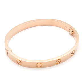 カルティエ Cartier LOVE ラブブレス B6067416 ピンクゴールド K18PG #16 ブレスレット 750 18K 18金 バングル