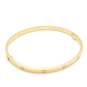 カルティエ Cartier LOVE ラブブレス SM B6047518 イエローゴールド K18YG #18 ブレスレット 750 18K 18金 バングル