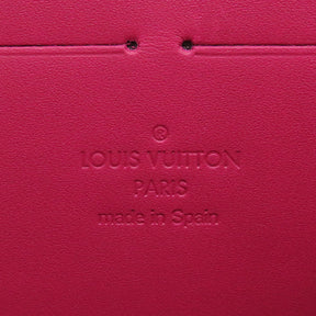ルイヴィトン LOUIS VUITTON ヴェルニ ジッピーウォレット M90087 ローズアンディアン モノグラムヴェルニ 長財布 ゴールド金具 エナメル ラウンドファスナー
